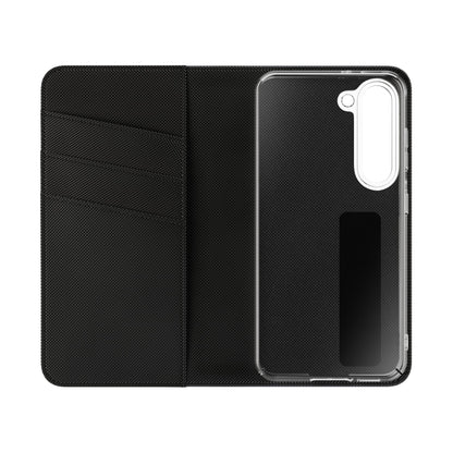 Christian Floral Phone Flip Case — "Jesus Saves" & Inspirational Scripture Wallet Cover