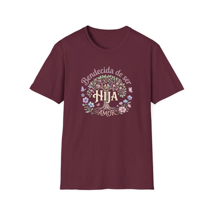 "Bendecida de ser Hija" T-Shirt