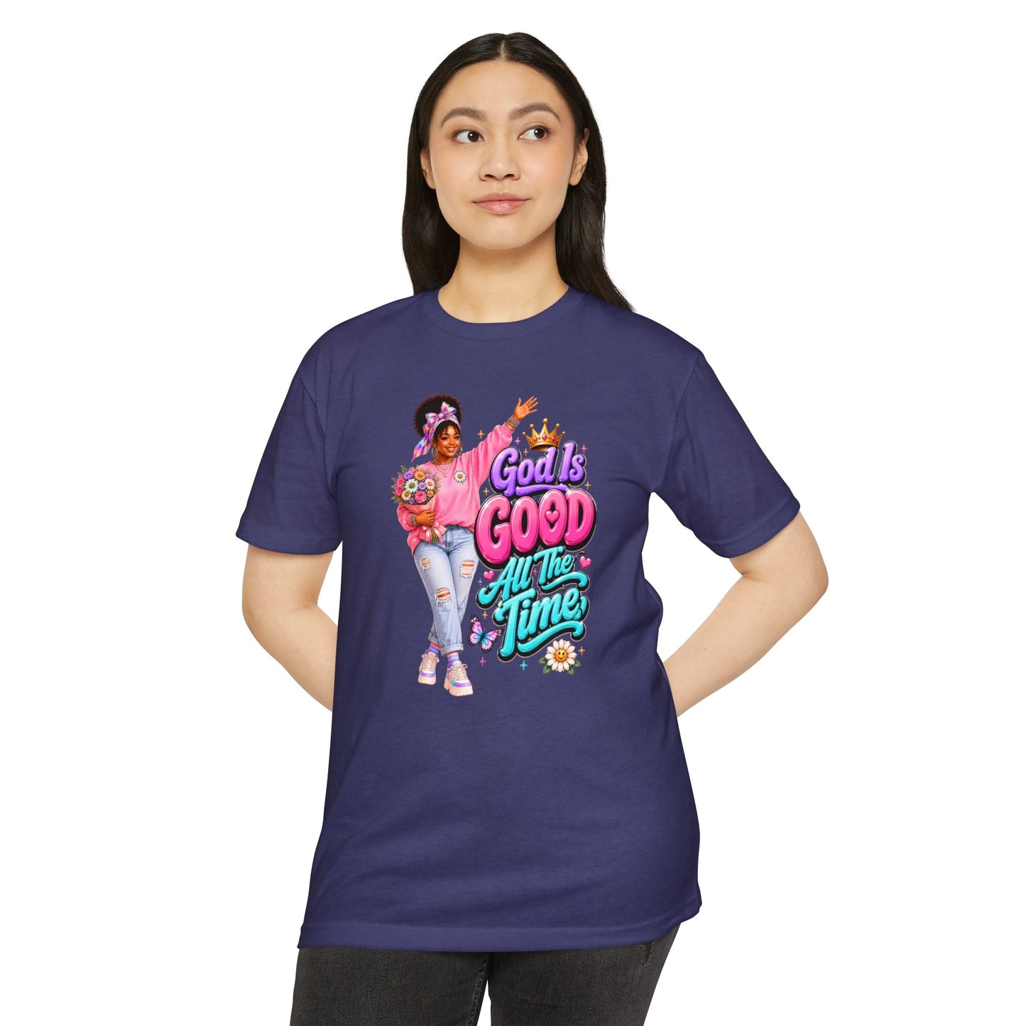 God's Good All The Time T-Shirt — Faith-Based Vintage Graphic Tee