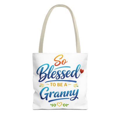 So Blessed to Be a Granny Tote Bag — Gift Tote for New Grandmothers