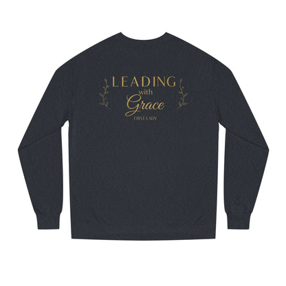 Leading with Grace Sweatshirt — Inspirational Women's Leadership Crewneck