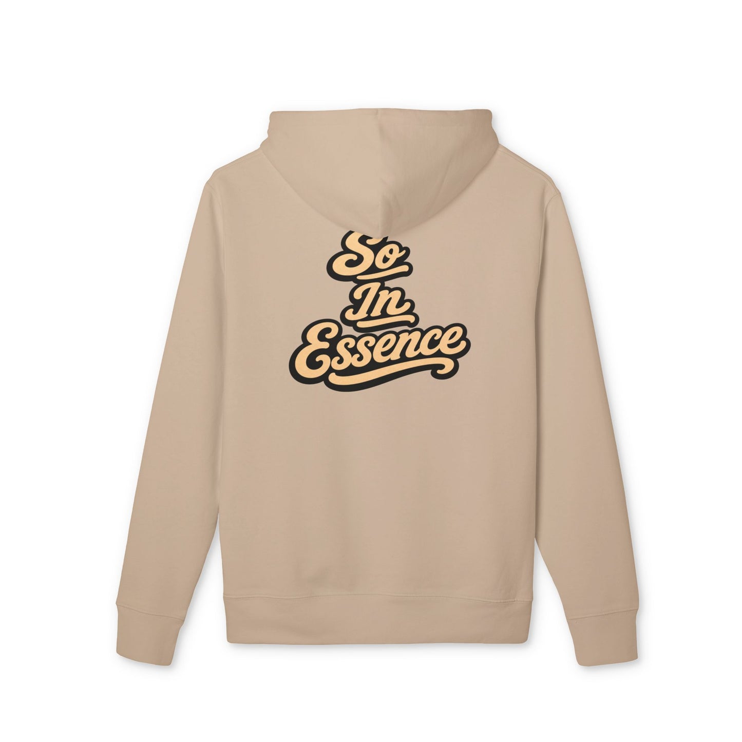 So In Essence Hoodie — Retro Script Pullover