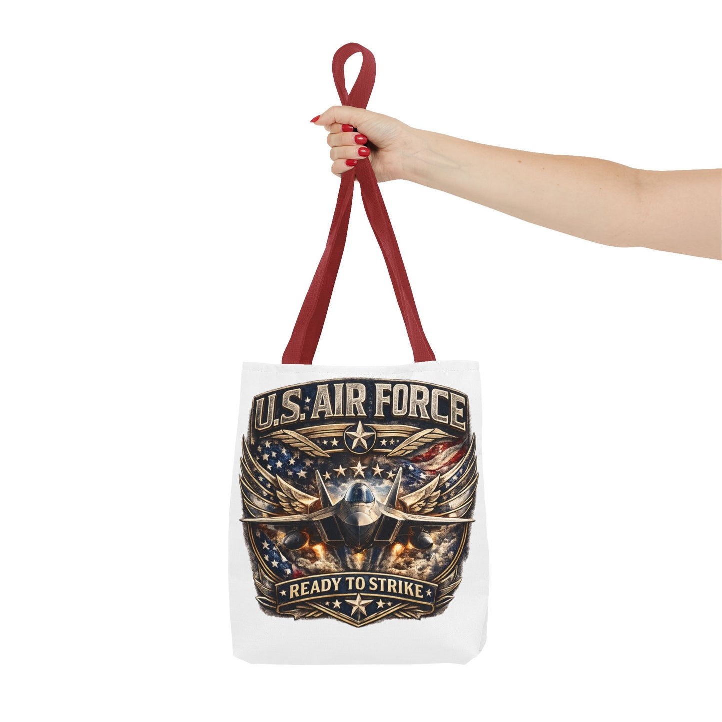 U.S. Air Force "Ready to Strike" Tote Bag
