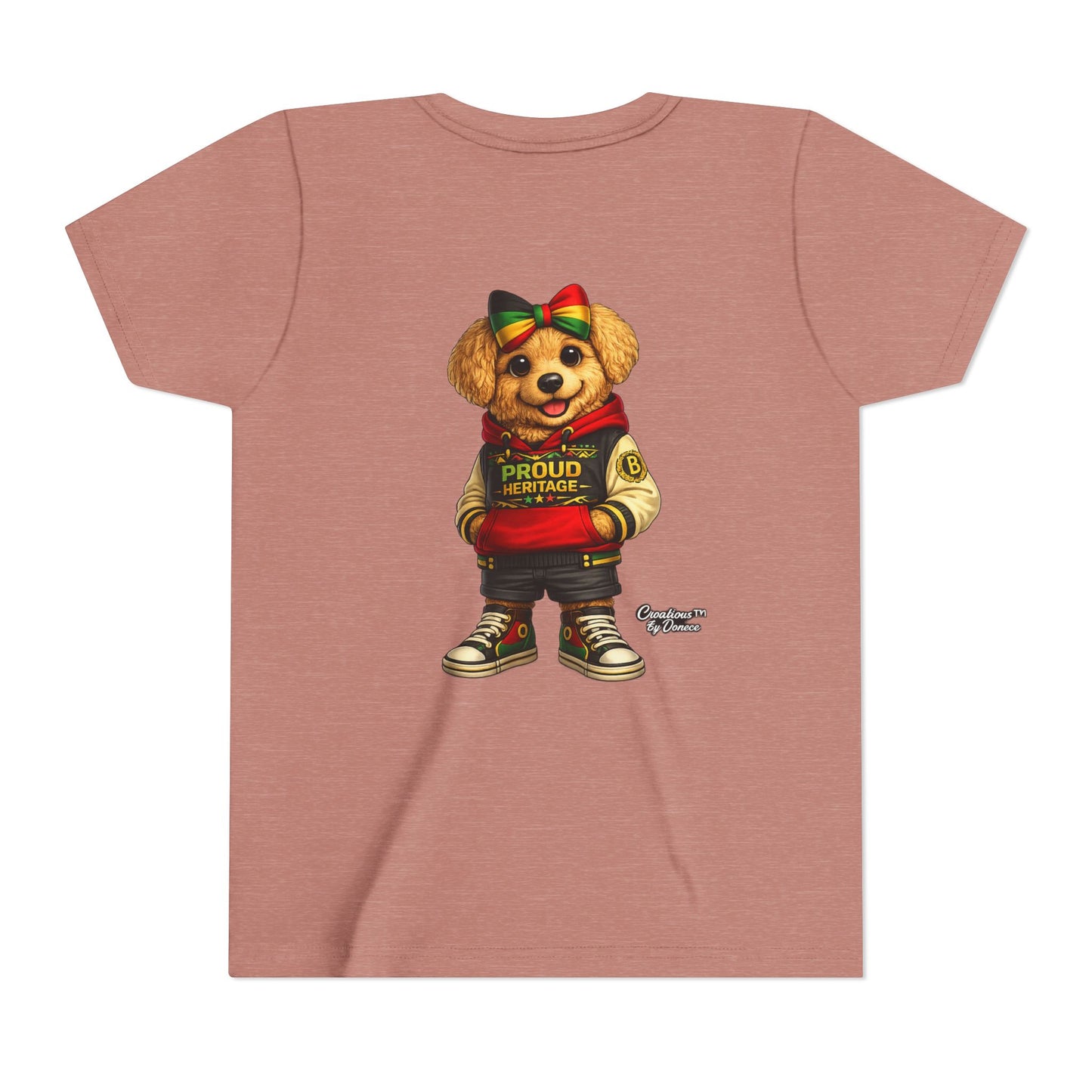 Kids Rasta Bear 'Proud Heritage' Tee