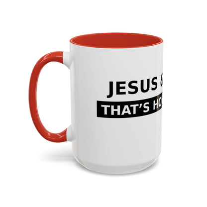 Coffee Mug — 'Caffeine & Insulin: That’s How I Function' Accent Mug