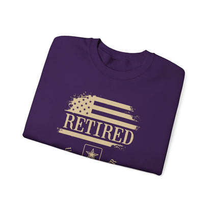 Retired U.S. Army Officer Sweatshirt