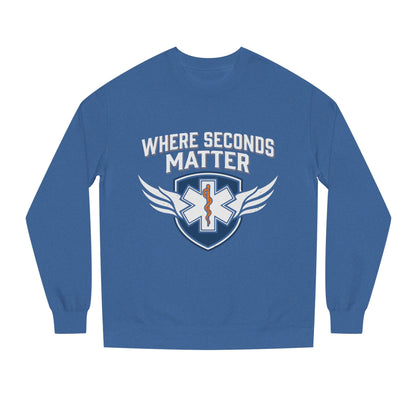 EMS "Where Seconds Matter" Crewneck Sweatshirt
