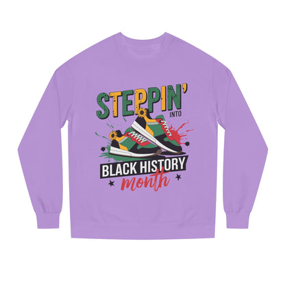 Steppin' Into Black History Month Sweatshirt