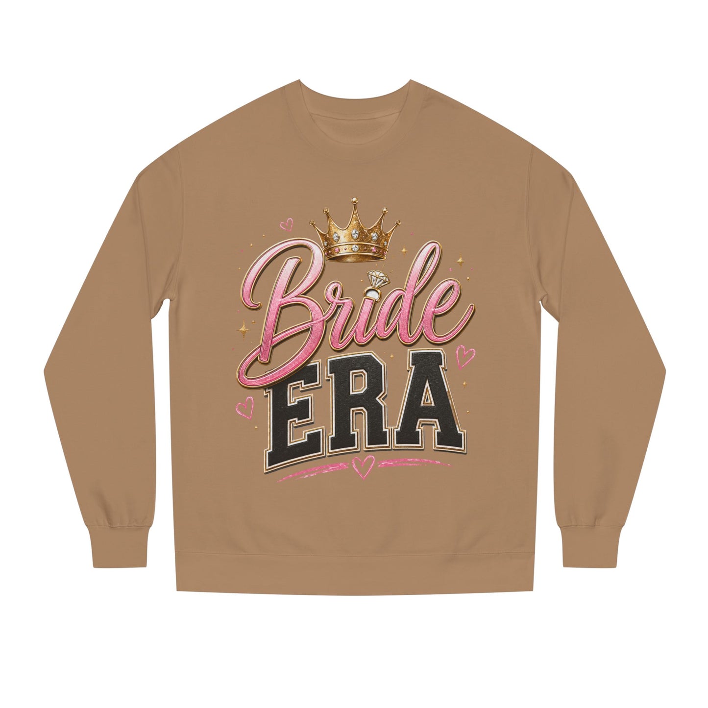 Bride Era Sweatshirt — Bachelorette Crewneck with Crown Graphic