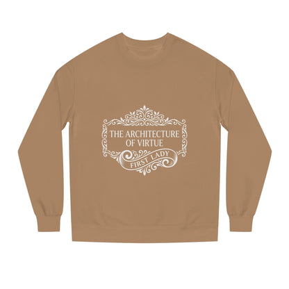 Sweatshirt — "The Architecture of Virtue" First Lady Graphic Crewneck