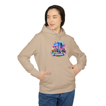 Massachusetts Skyline Hoodie – Colorful Boston Landmark Pullover