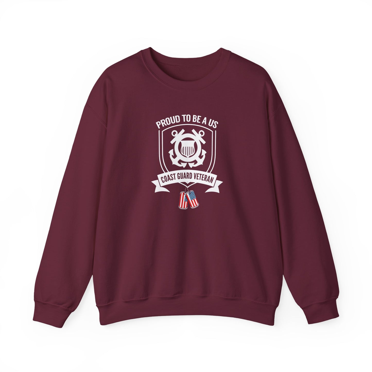 Proud to Be a US Coast Guard Veteran Sweatshirt