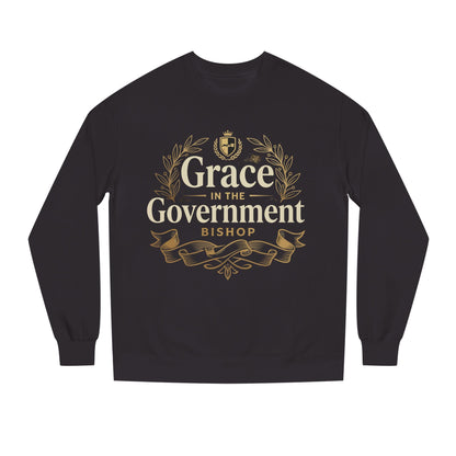 Grace in the Government Sweatshirt — Bishop Inspirational Christian Crewneck