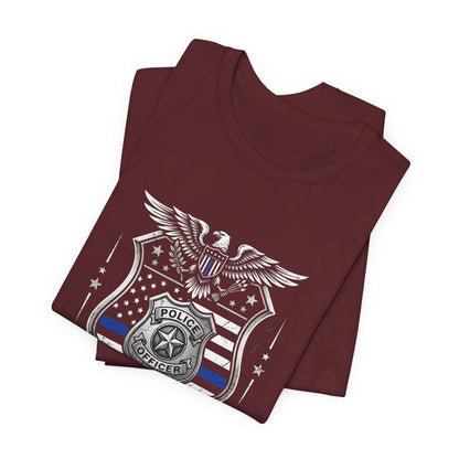 Police 'Brave Enough to Serve' T-Shirt