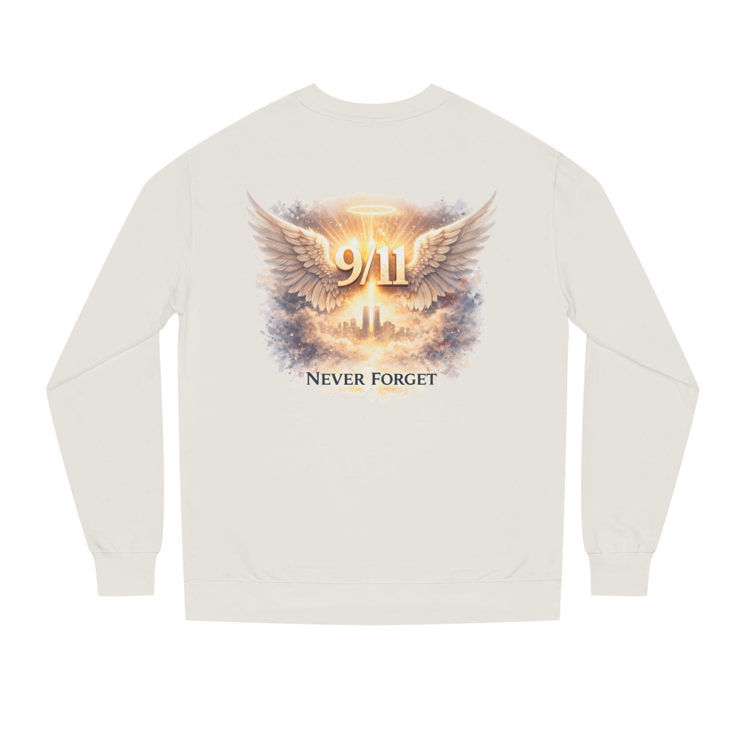 9/11 Never Forget Sweatshirt — Memorial Tribute Crewneck