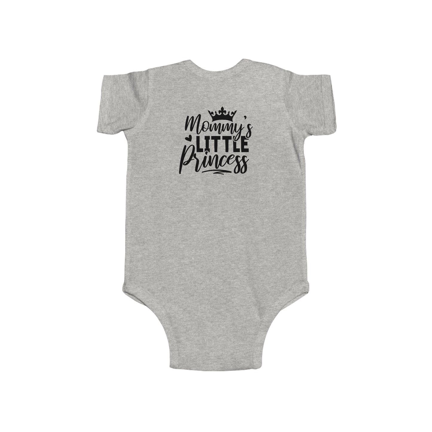 Baby Bodysuit "Mommy's Little Princess" - Cute Infant Onesie with Crown Design