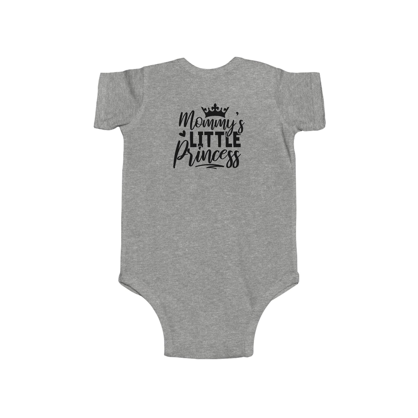Baby Bodysuit "Mommy's Little Princess" - Cute Infant Onesie with Crown Design