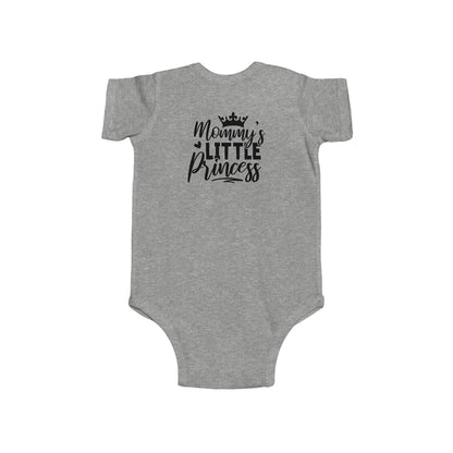 Baby Bodysuit "Mommy's Little Princess" - Cute Infant Onesie with Crown Design