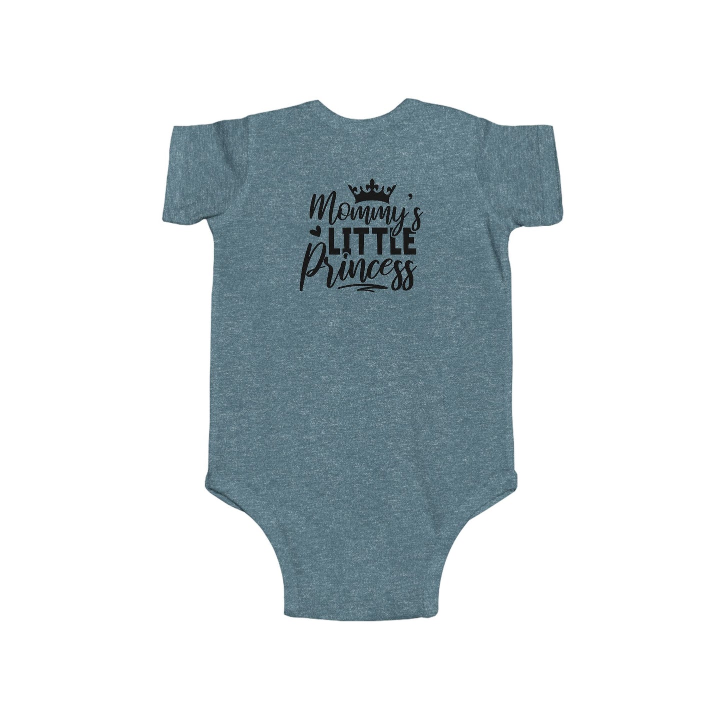 Baby Bodysuit "Mommy's Little Princess" - Cute Infant Onesie with Crown Design