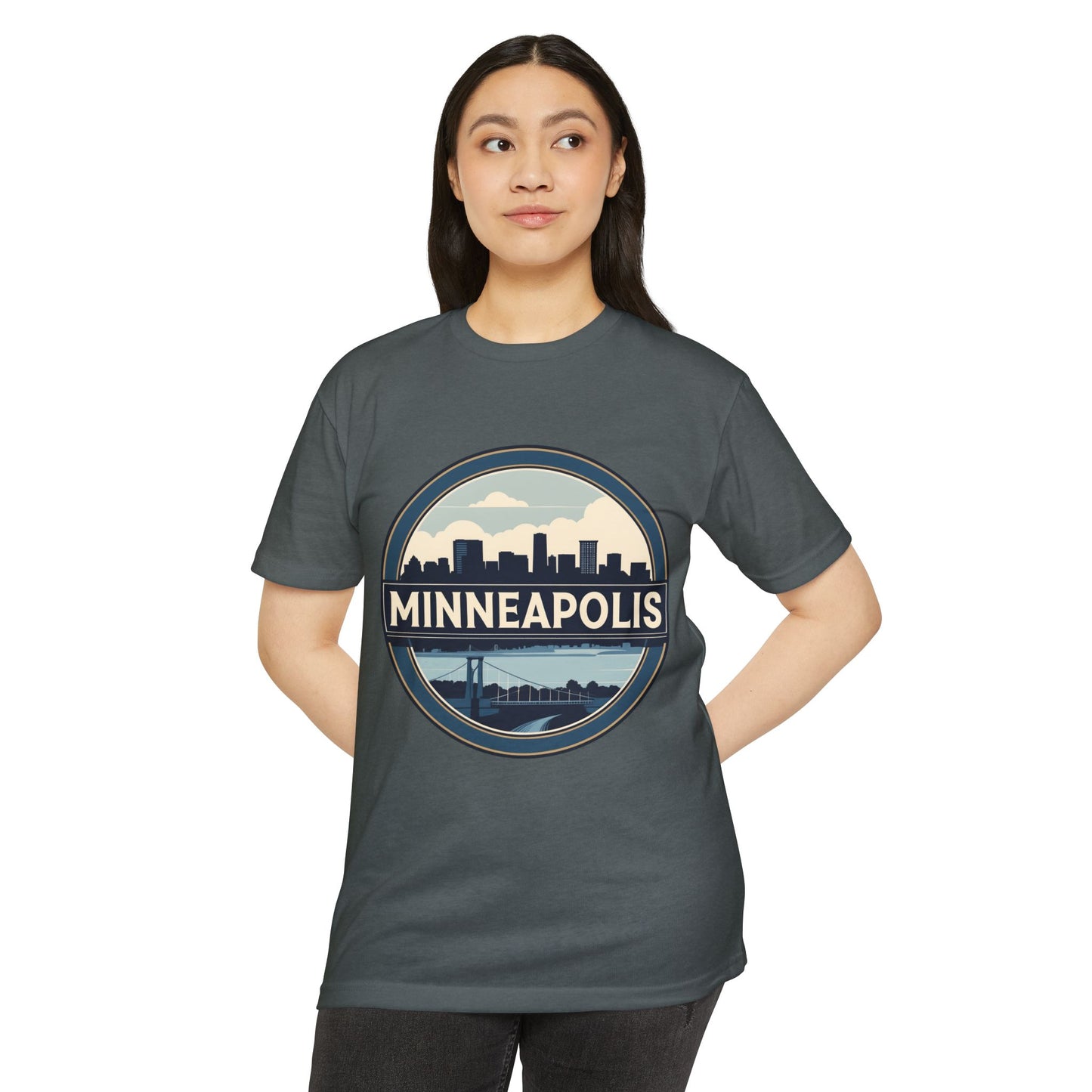 Minneapolis Skyline Tee — Retro Cityscape T-Shirt