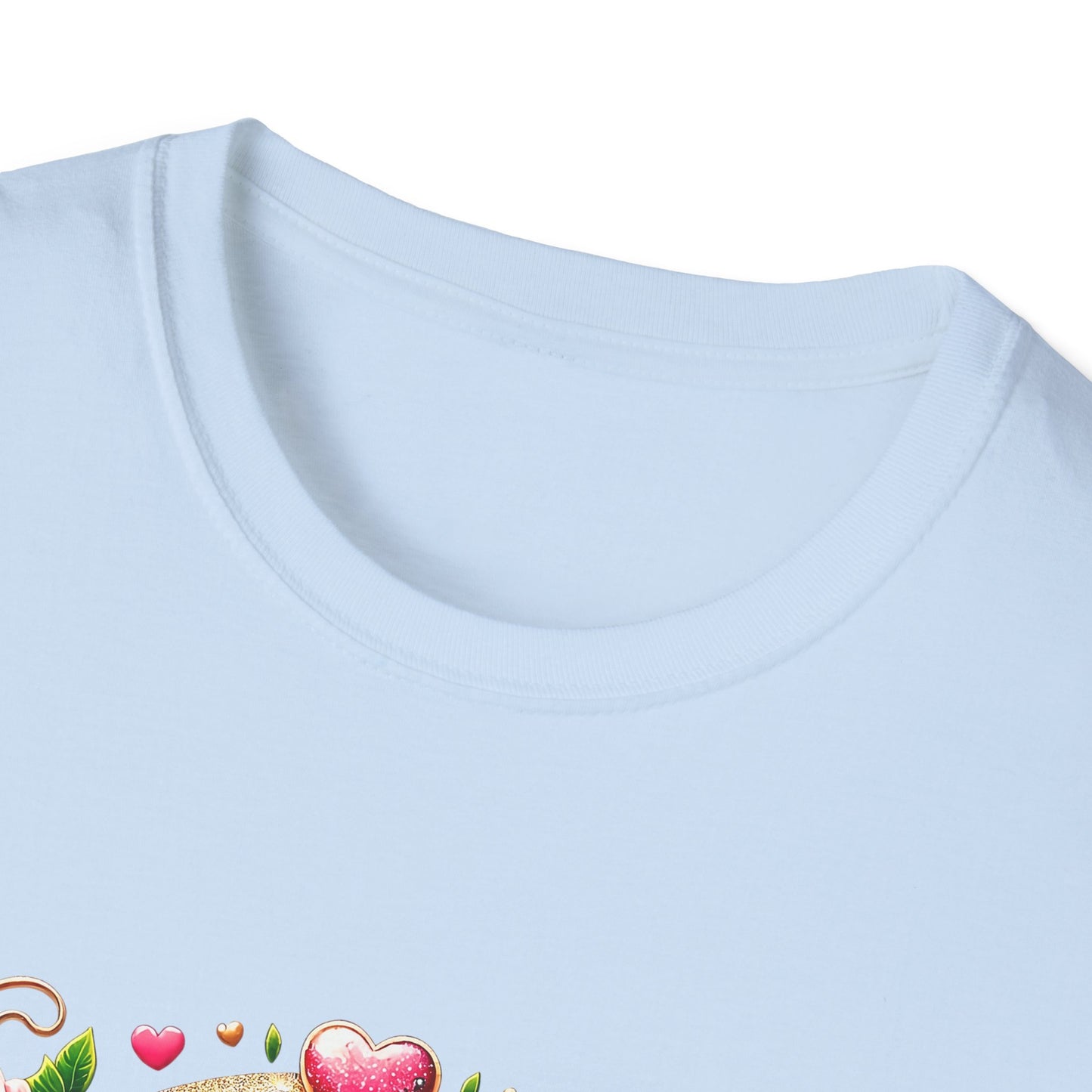 Mother You Are My World Floral T‑Shirt — Gift for Mom, Family Love Tee