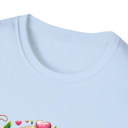 Mother You Are My World Floral T‑Shirt — Gift for Mom, Family Love Tee