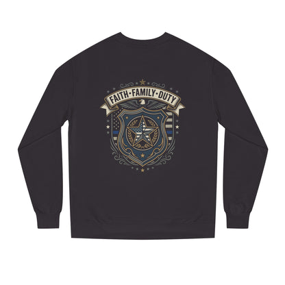 Faith • Family • Duty Badge Sweatshirt