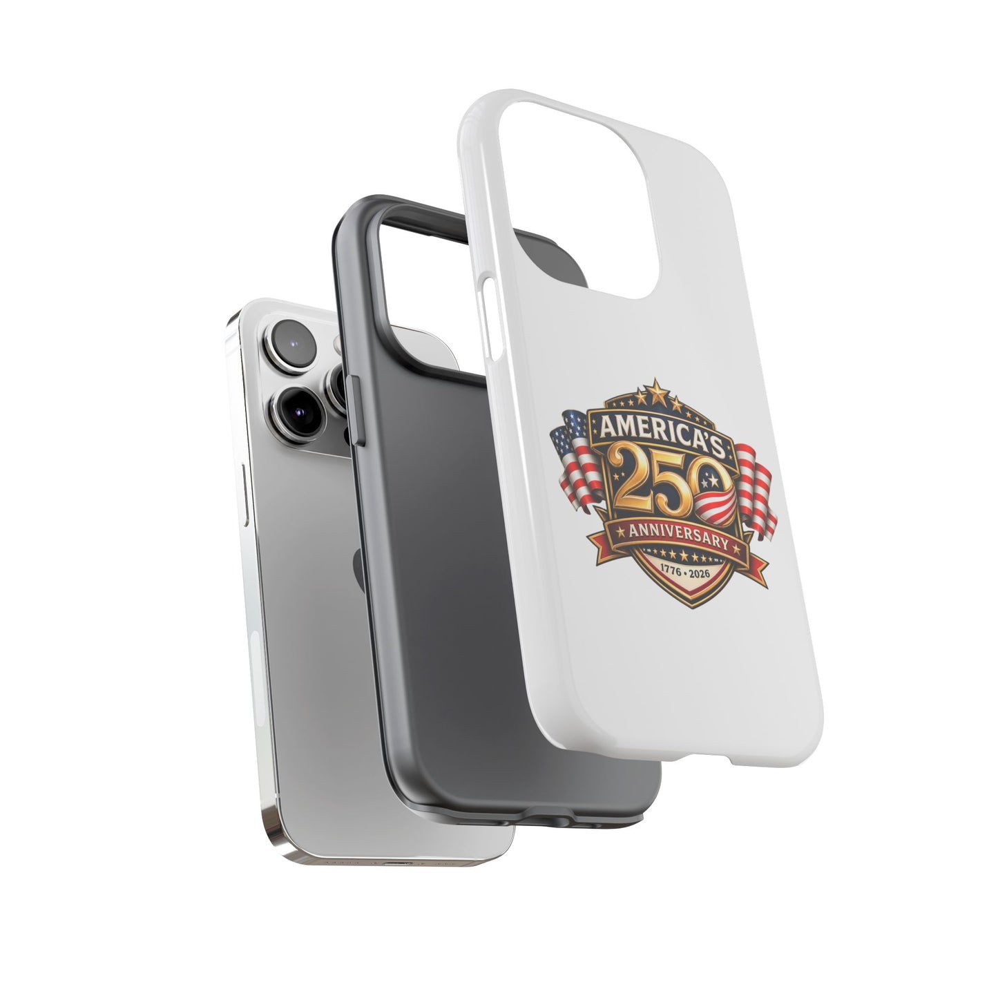 25th Anniversary Patriotic Phone Case — America’s Celebration Design