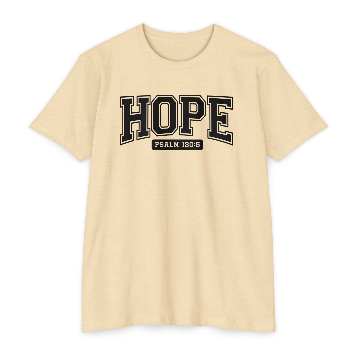 Hope Psalm 130:5 T-Shirt — Inspirational Faith Tee