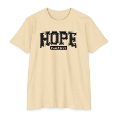 Hope Psalm 130:5 T-Shirt — Inspirational Faith Tee