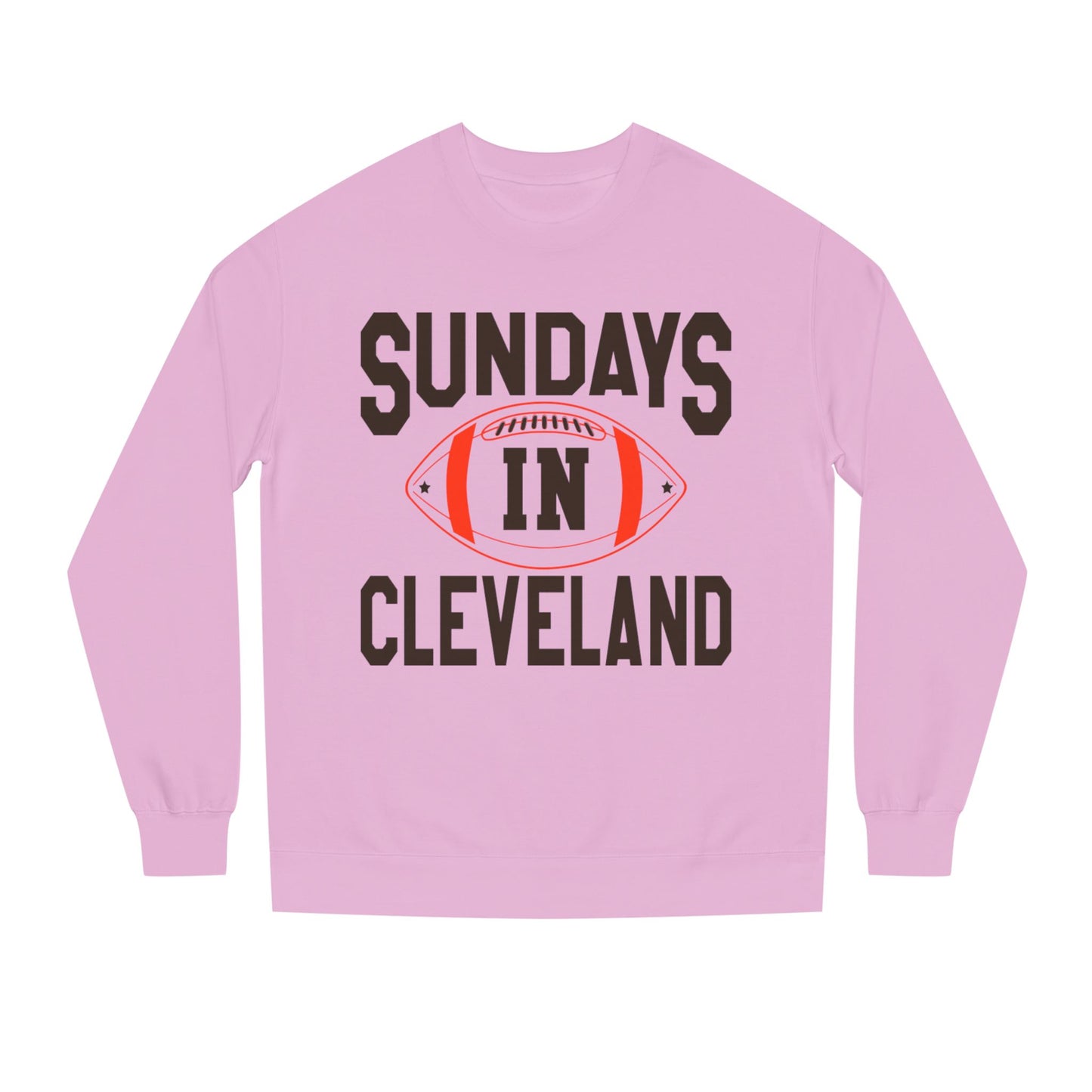 Sundays in Cleveland Football Sweatshirt