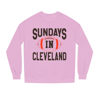 Sundays in Cleveland Football Sweatshirt