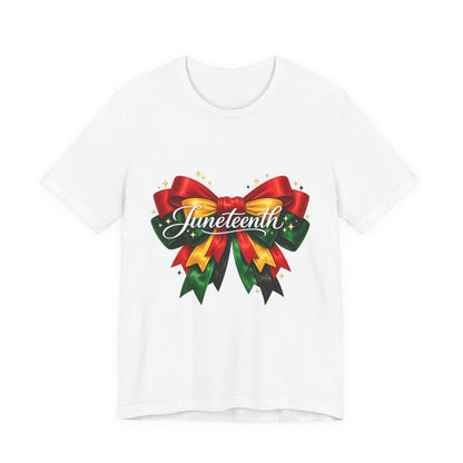 Juneteenth Ribbon Tee — Juneteenth Celebration T-Shirt