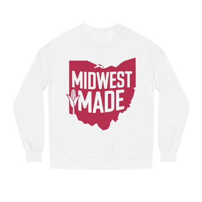 Midwest Made Sweatshirt — Ohio State Outline Corn Graphic Crewneck