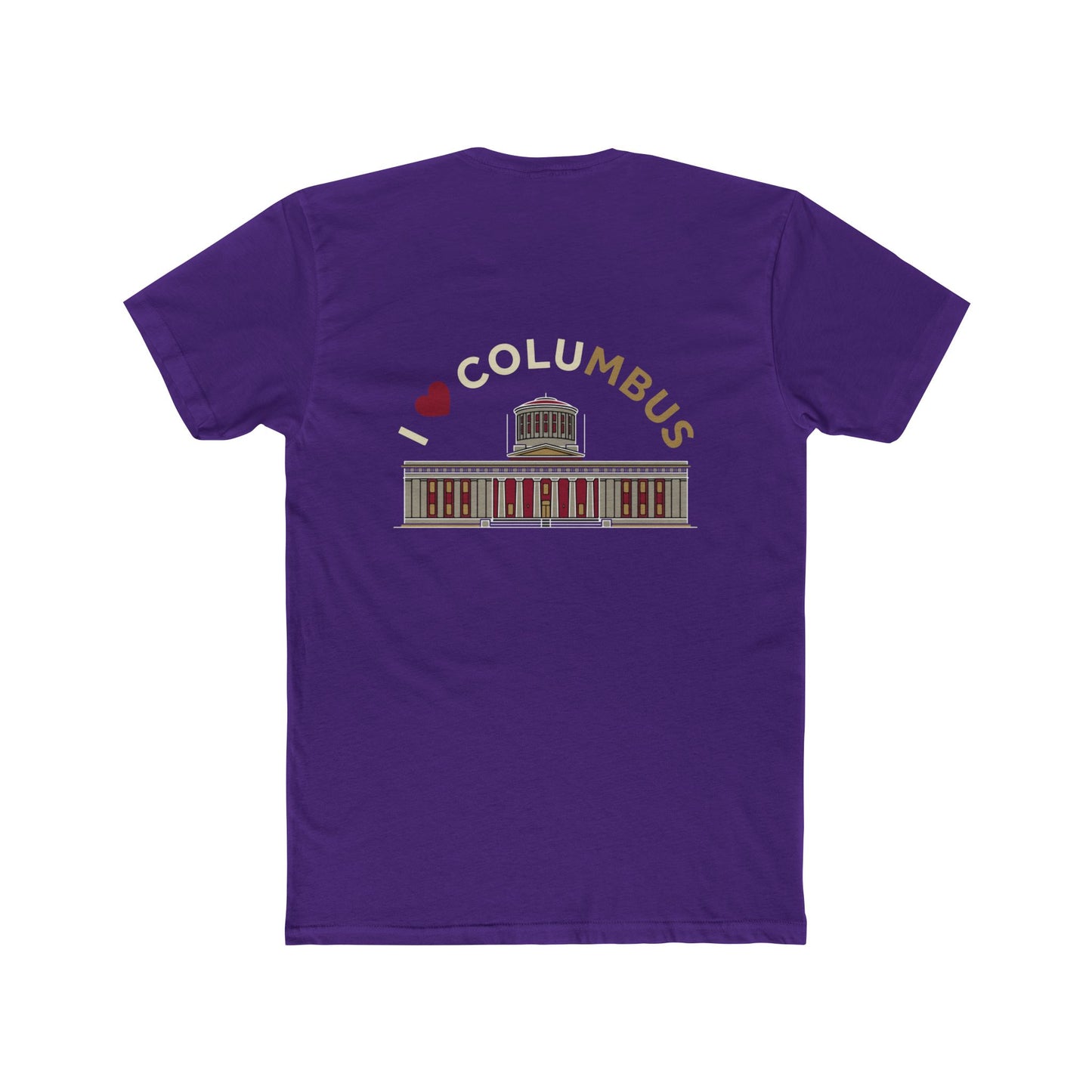 I  Columbus Crew T‑Shirt — Columbus Skyline City Landmark Tee