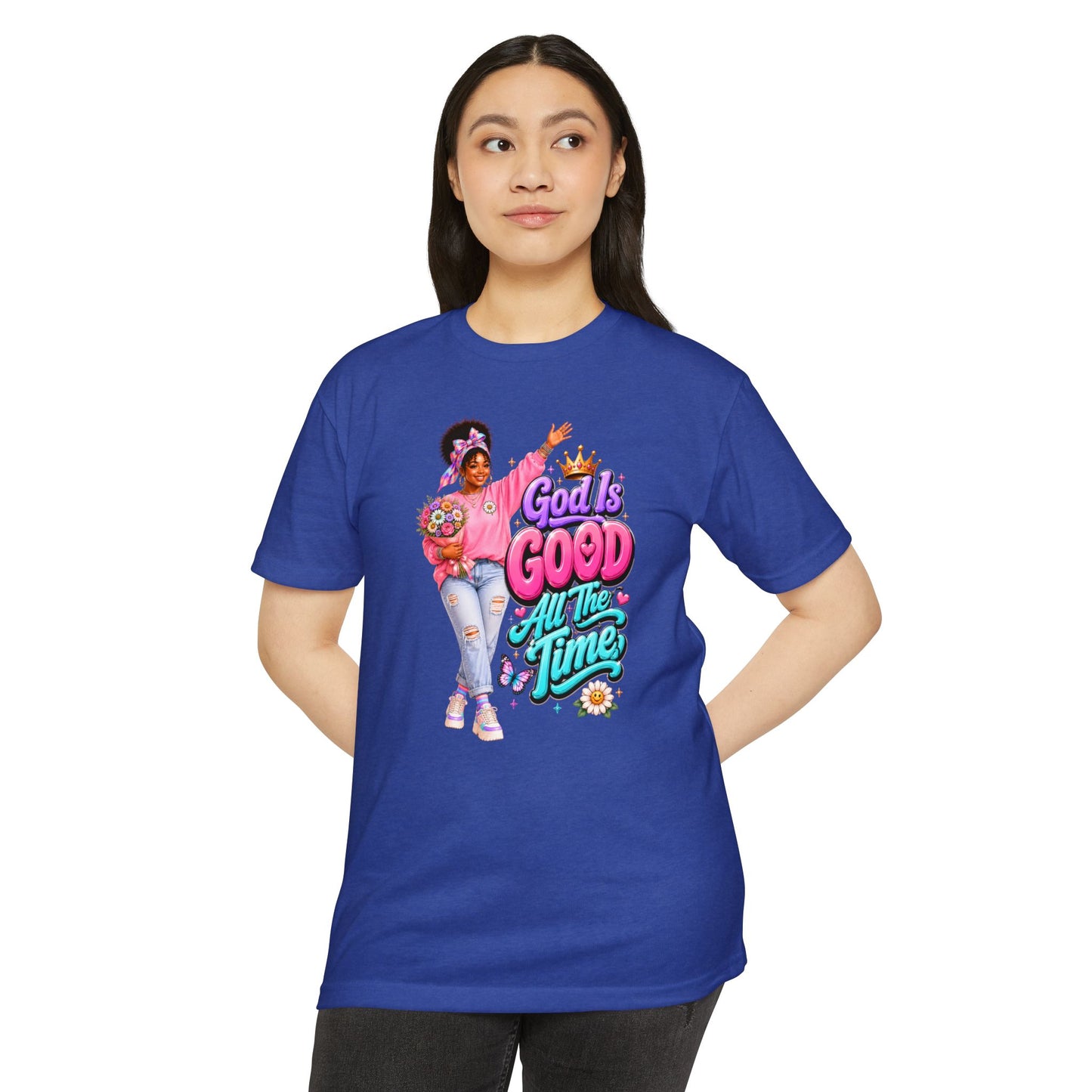 God's Good All The Time T-Shirt — Faith-Based Vintage Graphic Tee