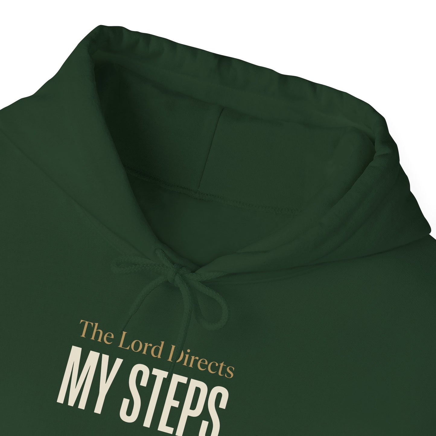 The Lord Directs My Steps -Proverbs 16:9 Hoodie