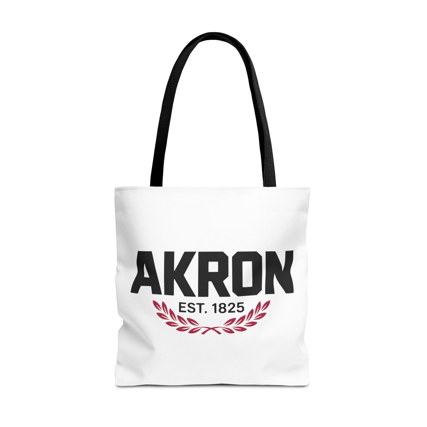 Akron Est. 1825 Tote Bag — City Pride Canvas Tote