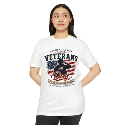 Veterans Day Tribute T-Shirt — Honoring All Who Served