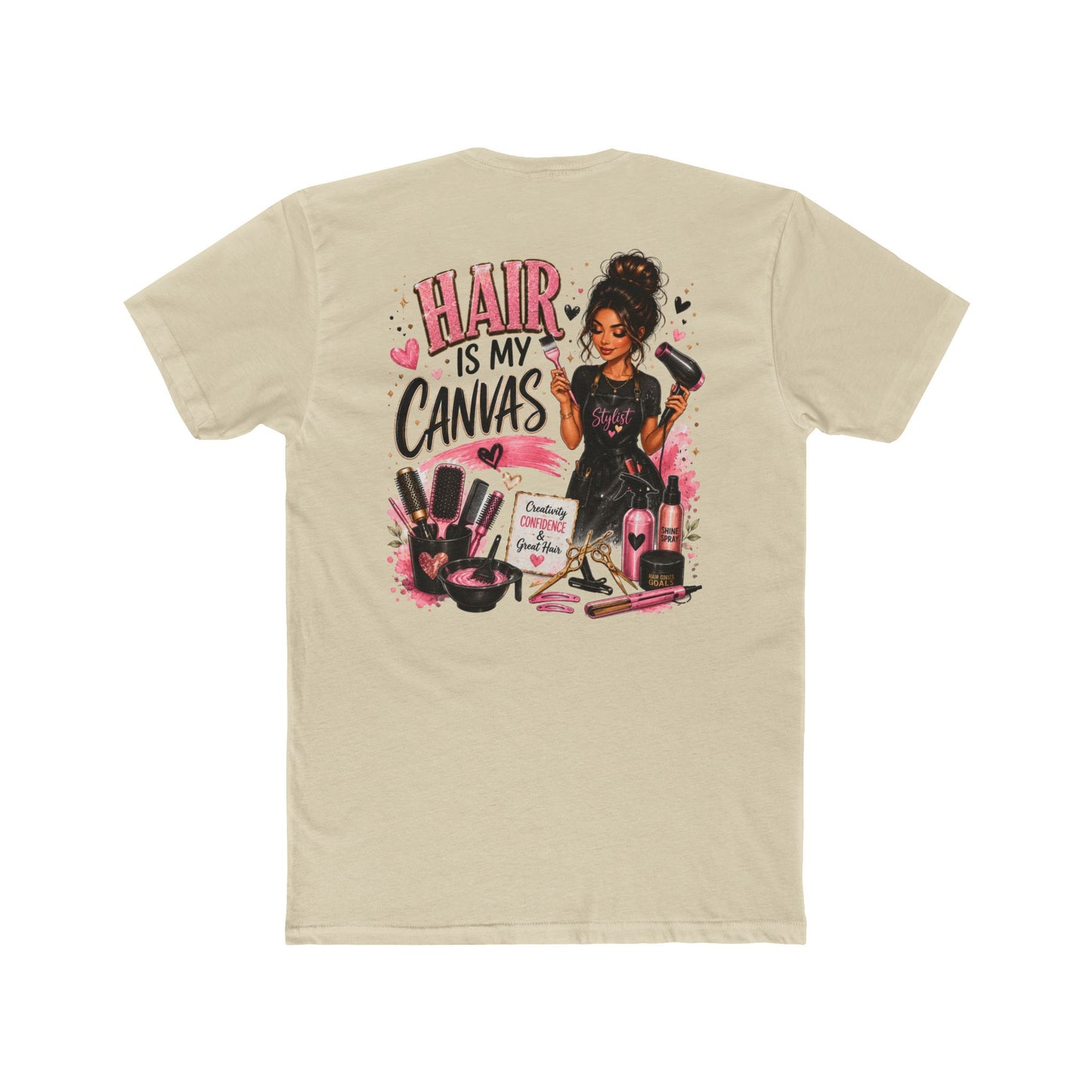 Hair Is My Canvas T‑Shirt
