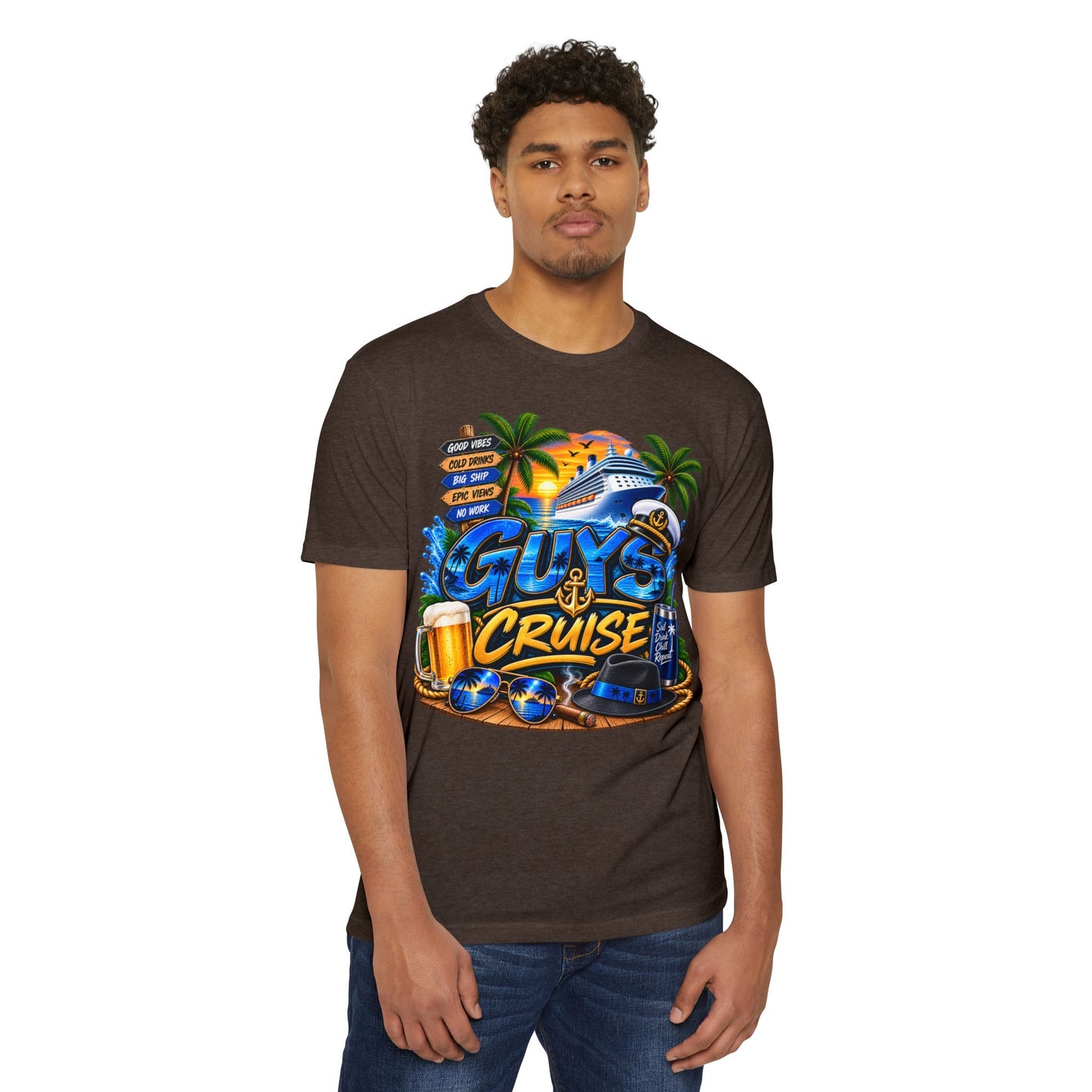Guys Cruise T-Shirt — Men's Cruise Party Vacation Tee