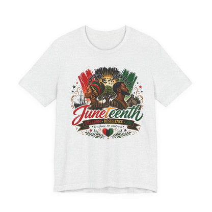 Juneteenth Celebration Tee — Freedom Resilience Juneteenth Graphic Shirt