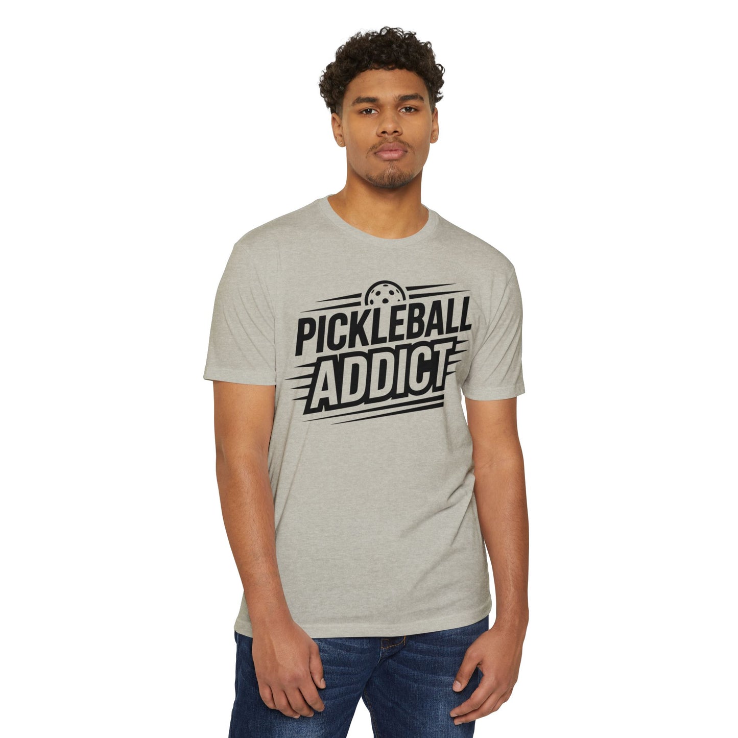 T-Shirt — Pickleball Addict Graphic Tee
