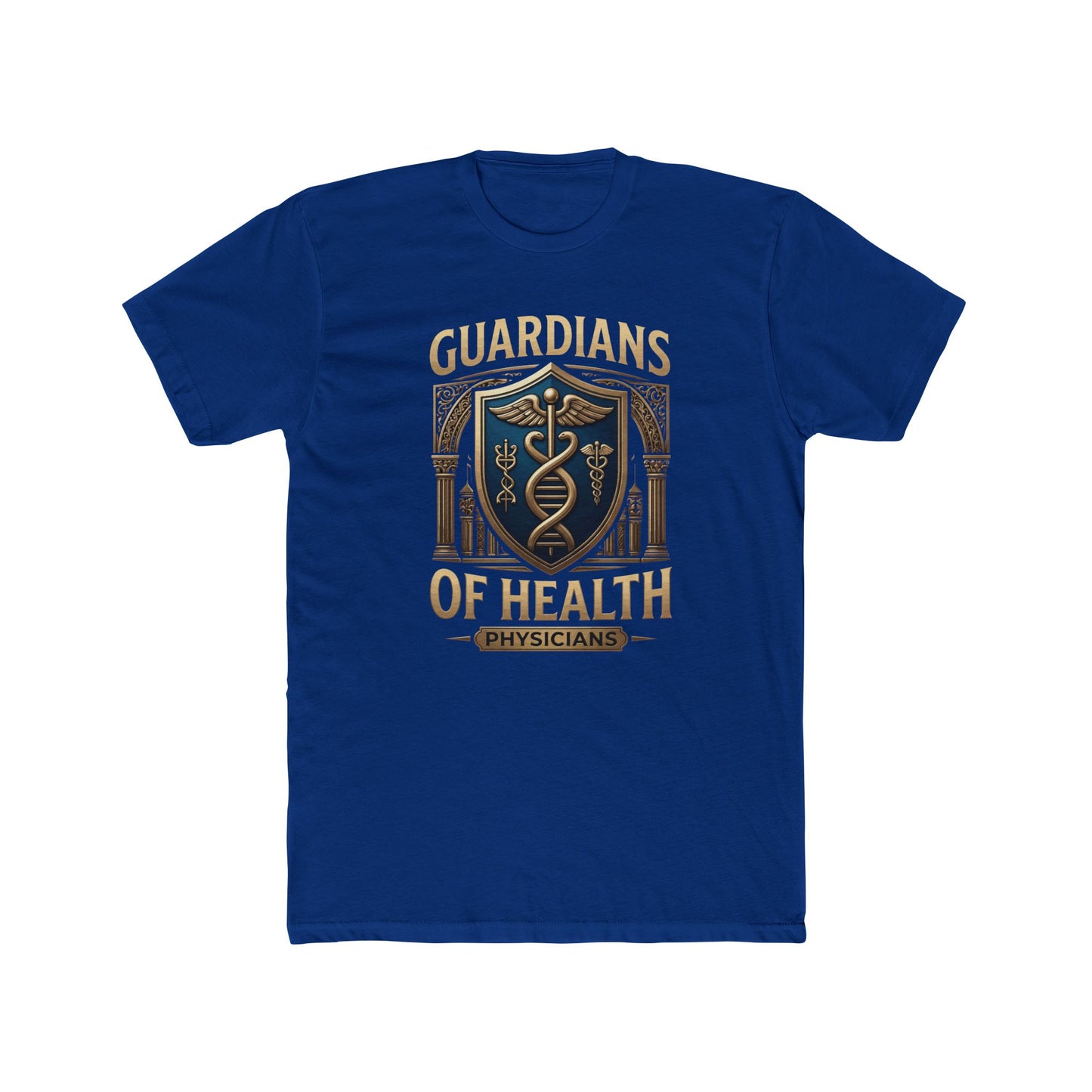 Guardians of Health Physician T-Shirt — Medical Doctor Shield Tee