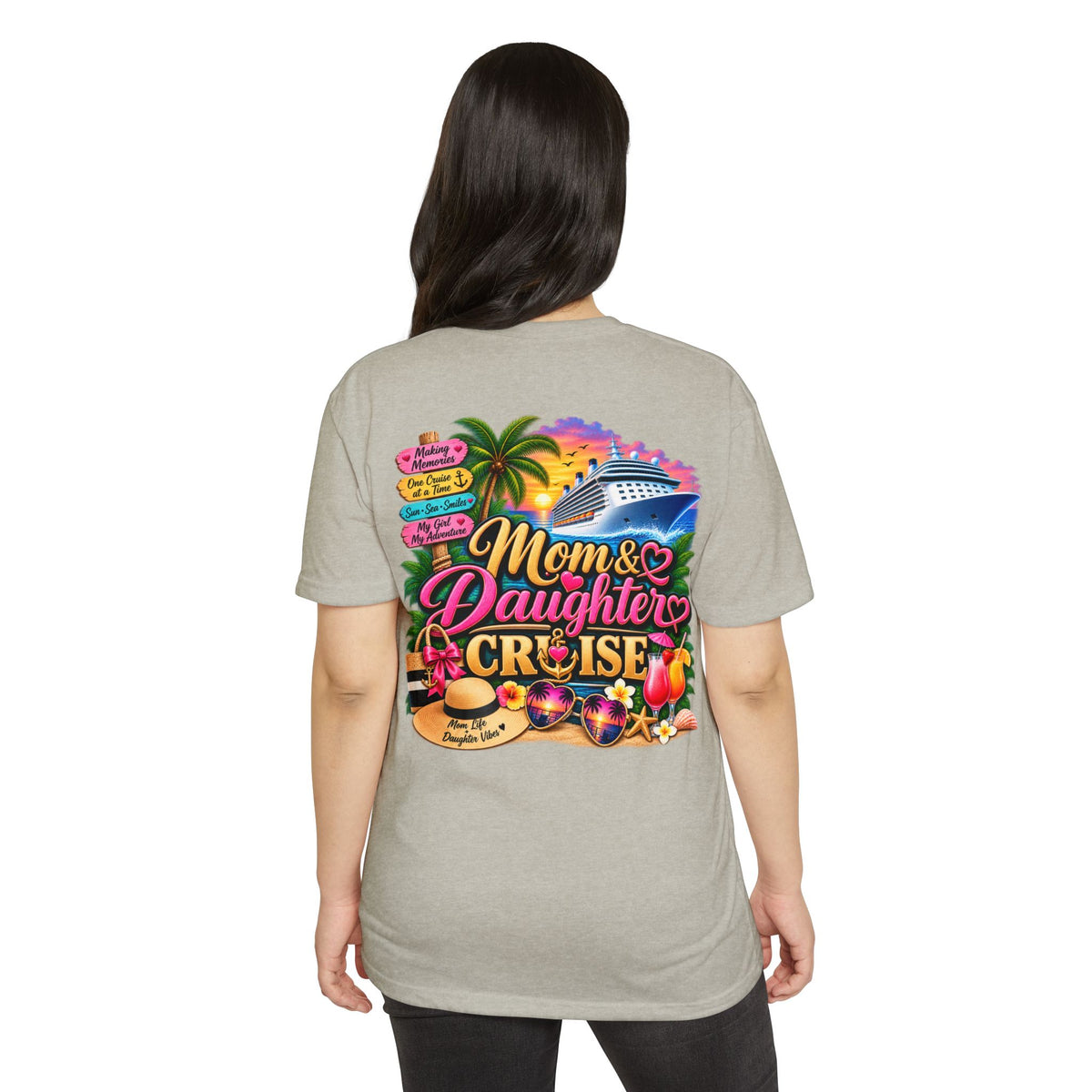 Mom & Daughter Cruise T-Shirt — Matching Vacation Shirt for Beach, Summer & Family Trips