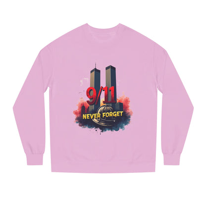 9/11 Never Forget Sweatshirt — Twin Towers Memorial Crewneck