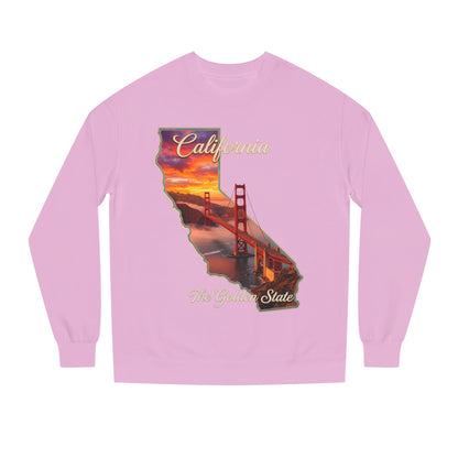 California Golden State Sweatshirt — Golden Gate Sunset Crew