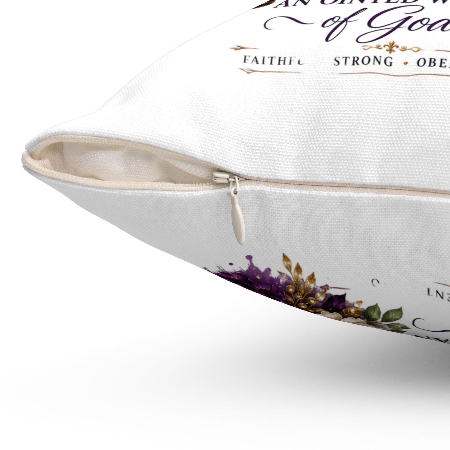 Christian Decorative Pillow — "Chosen to Encourage" Church Ladies Accent Pillow
