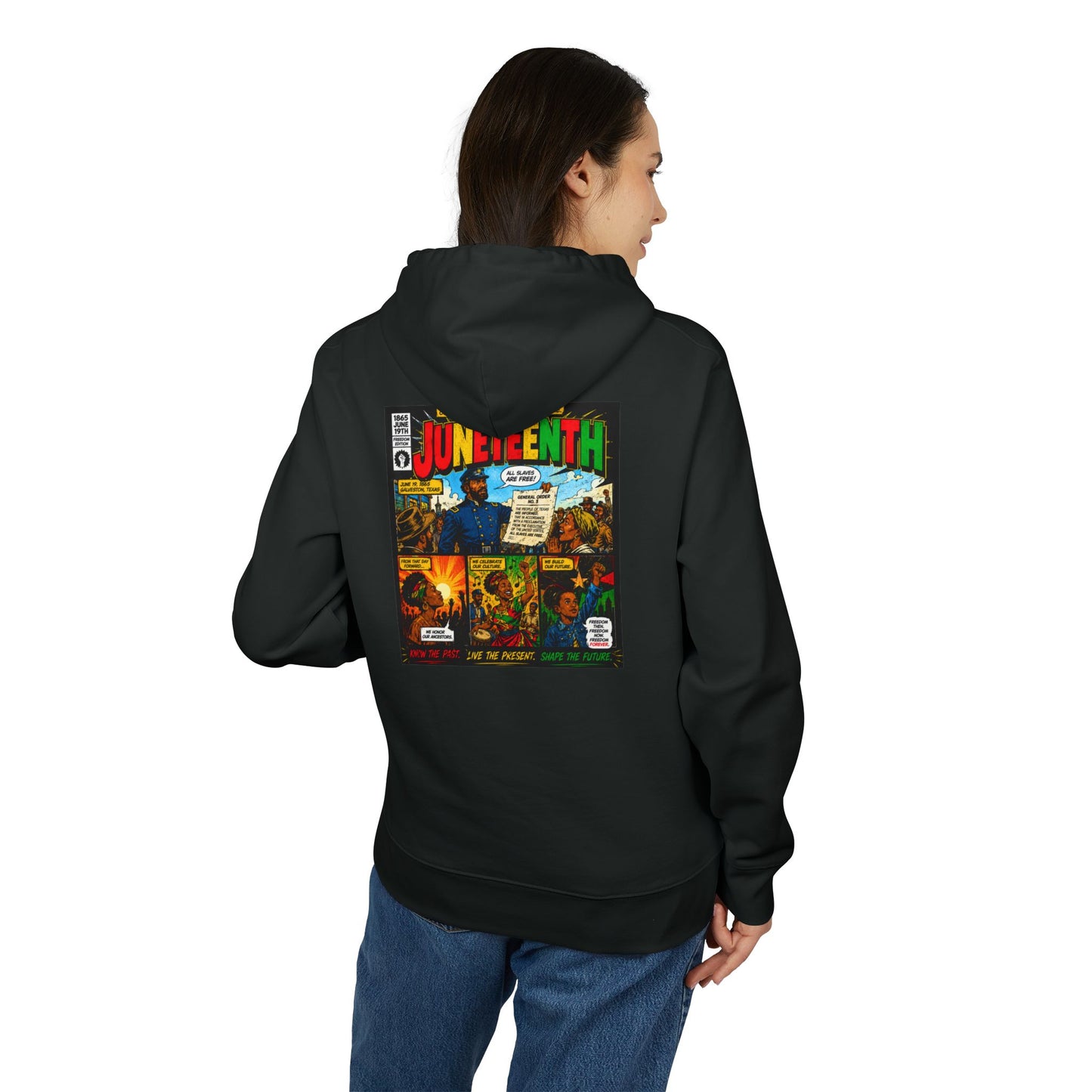 Juneteenth Comic Cover Hoodie — Juneteenth Celebration Pullover