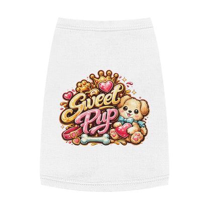Sweet Pup Dog Tank Top — Cute Puppy Graphic Pet Tee